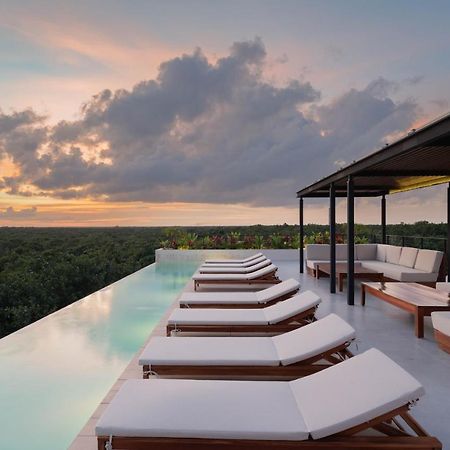 Stylish And Peaceful Jungle Studio At 525 Tulum Bagian luar foto