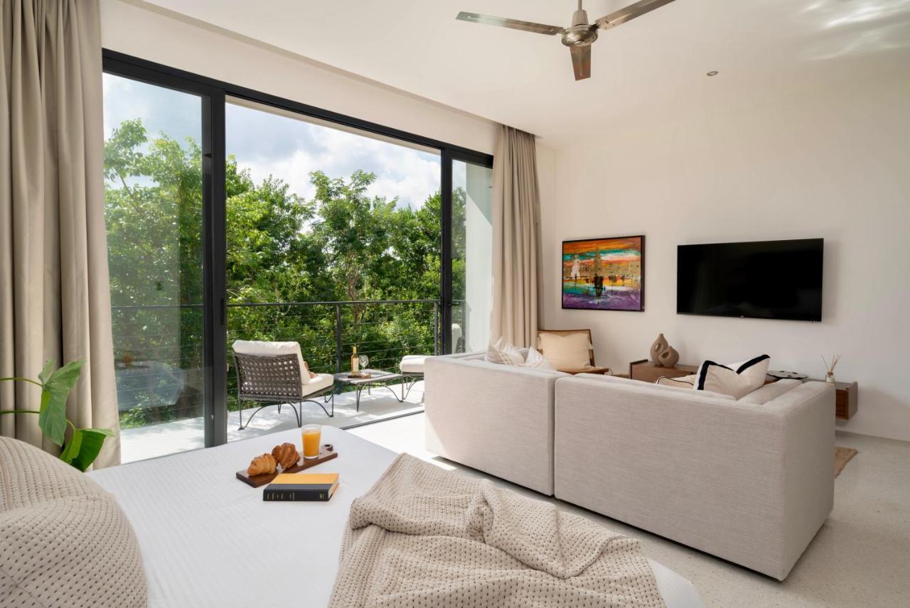 Stylish And Peaceful Jungle Studio At 525 Tulum Bagian luar foto