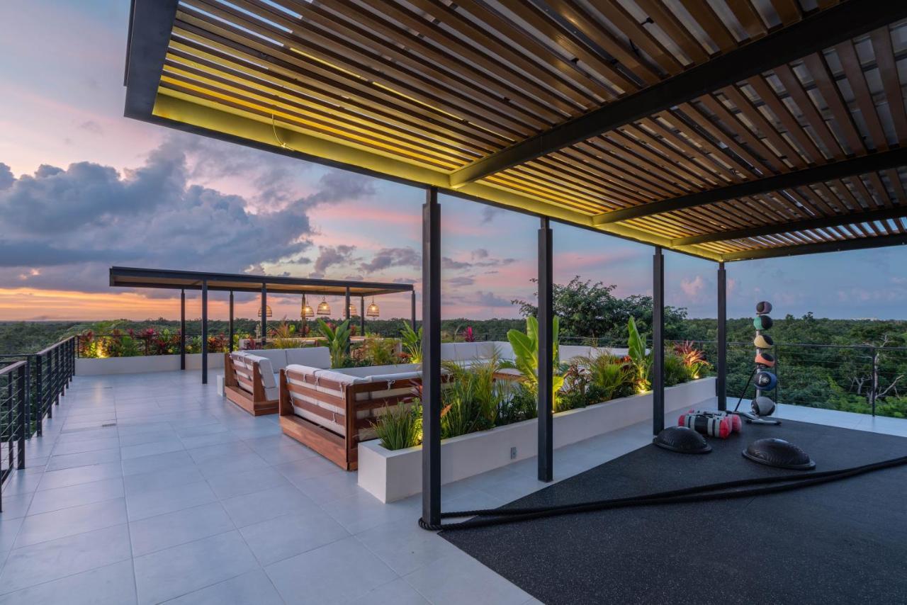 Stylish And Peaceful Jungle Studio At 525 Tulum Bagian luar foto