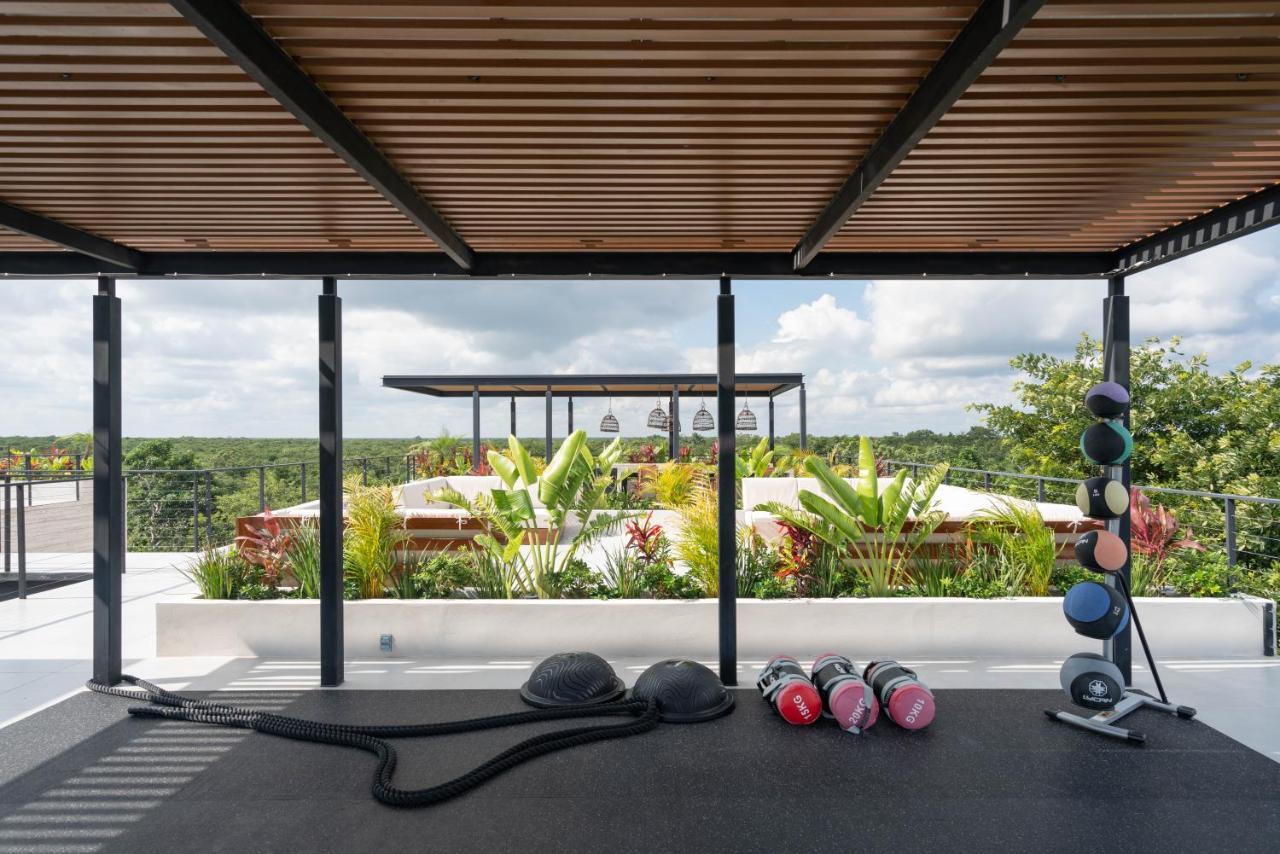 Stylish And Peaceful Jungle Studio At 525 Tulum Bagian luar foto