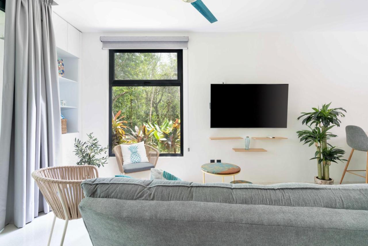 Stylish And Peaceful Jungle Studio At 525 Tulum Bagian luar foto